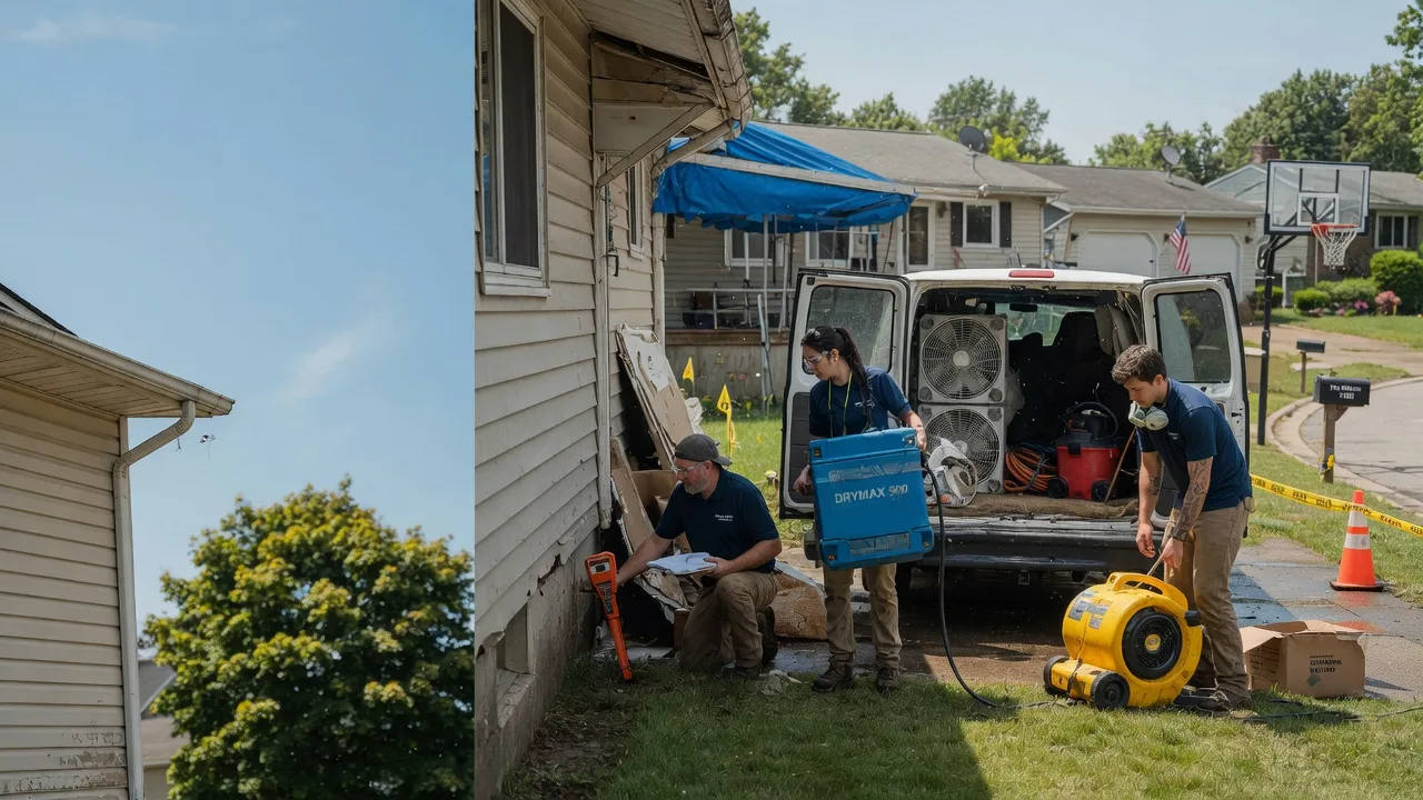 Ceiling Leak Cleanup in Stanford, IL near me